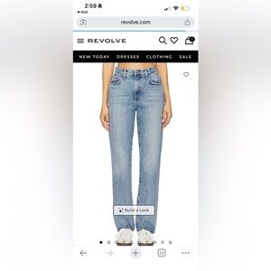 Favorite Daughter |  MIKAELA LOW SLUNG LONG SLIM STRAIGHT Size 30